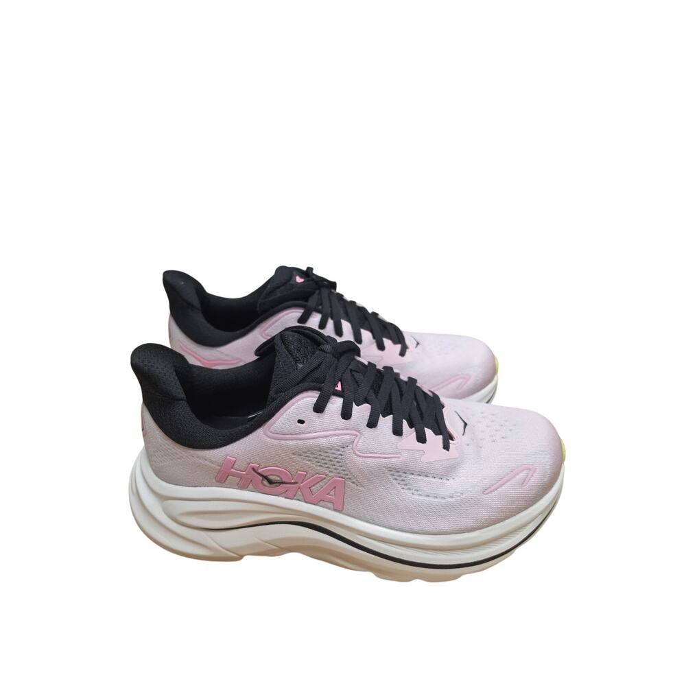 HOKA Clifton 10 Running Low Top Mesh Pink/Black Size: 7B